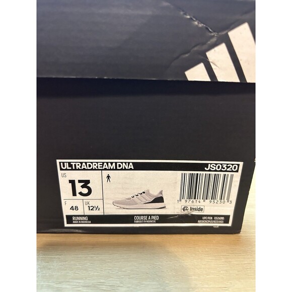Adidas UltraDream DNA Running Shoes Mens Size 13 Athletic Sneakers White Black main image 7
